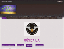 Tablet Screenshot of musicala.org